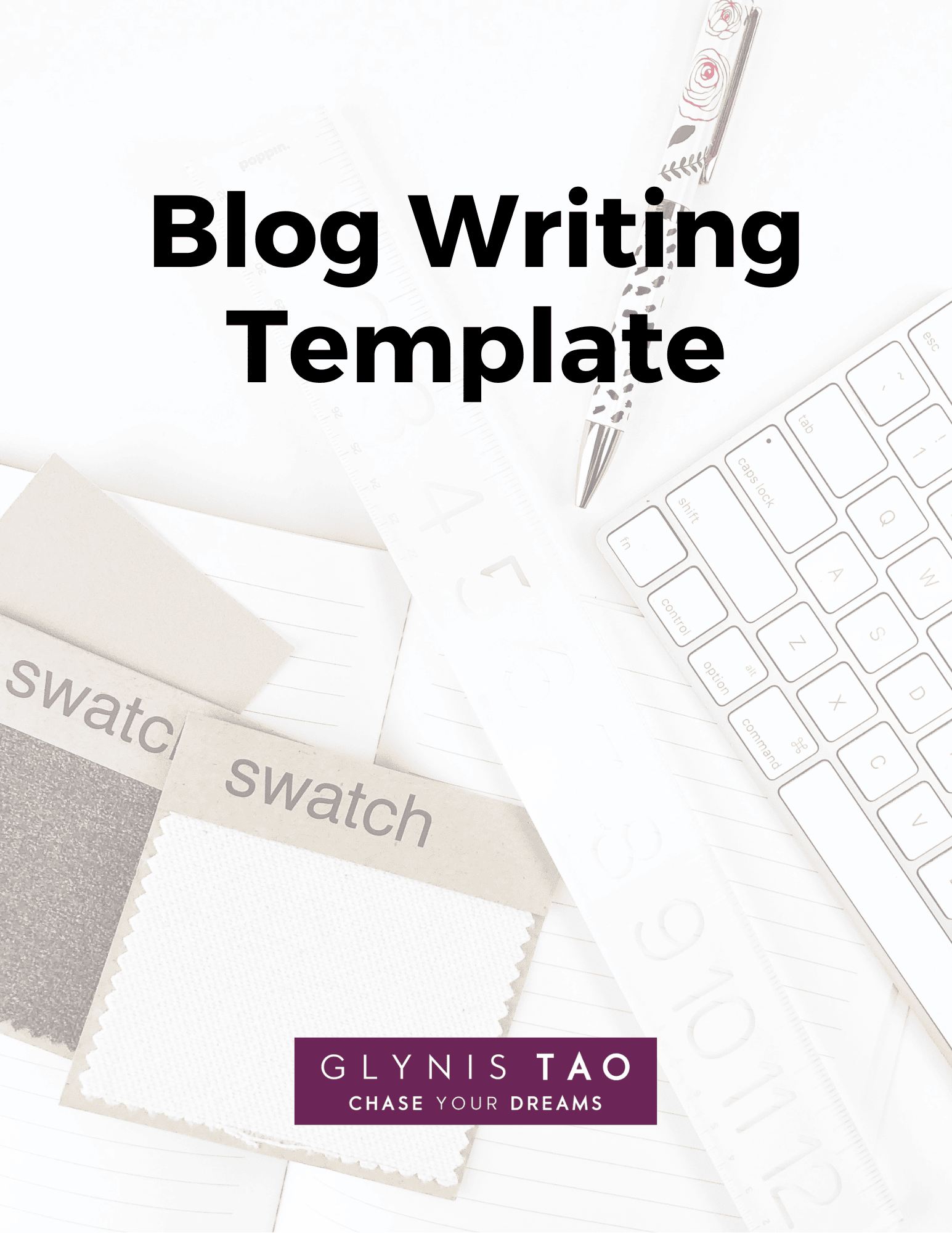 Blog writing template