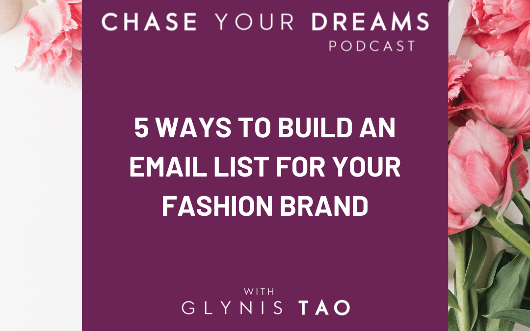 5 Ways to Build an Email List for Your Fashion Brand